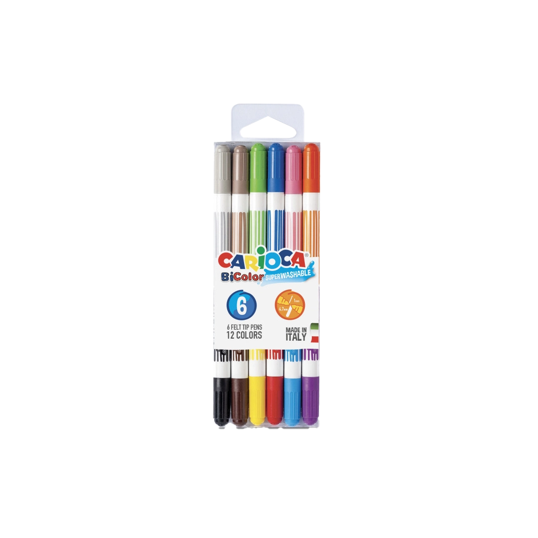 Extra Set of Carioca Joy Felt Tip Pens