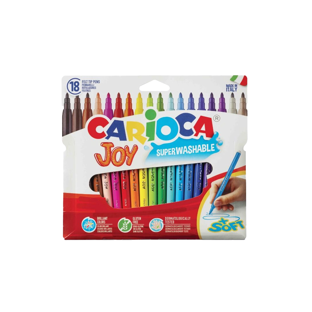 Extra Set of Carioca Joy Felt Tip Pens