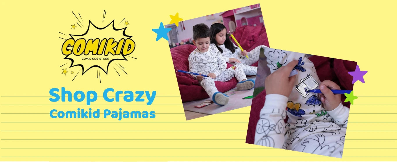 Shop Crazy Comikid Pajamas