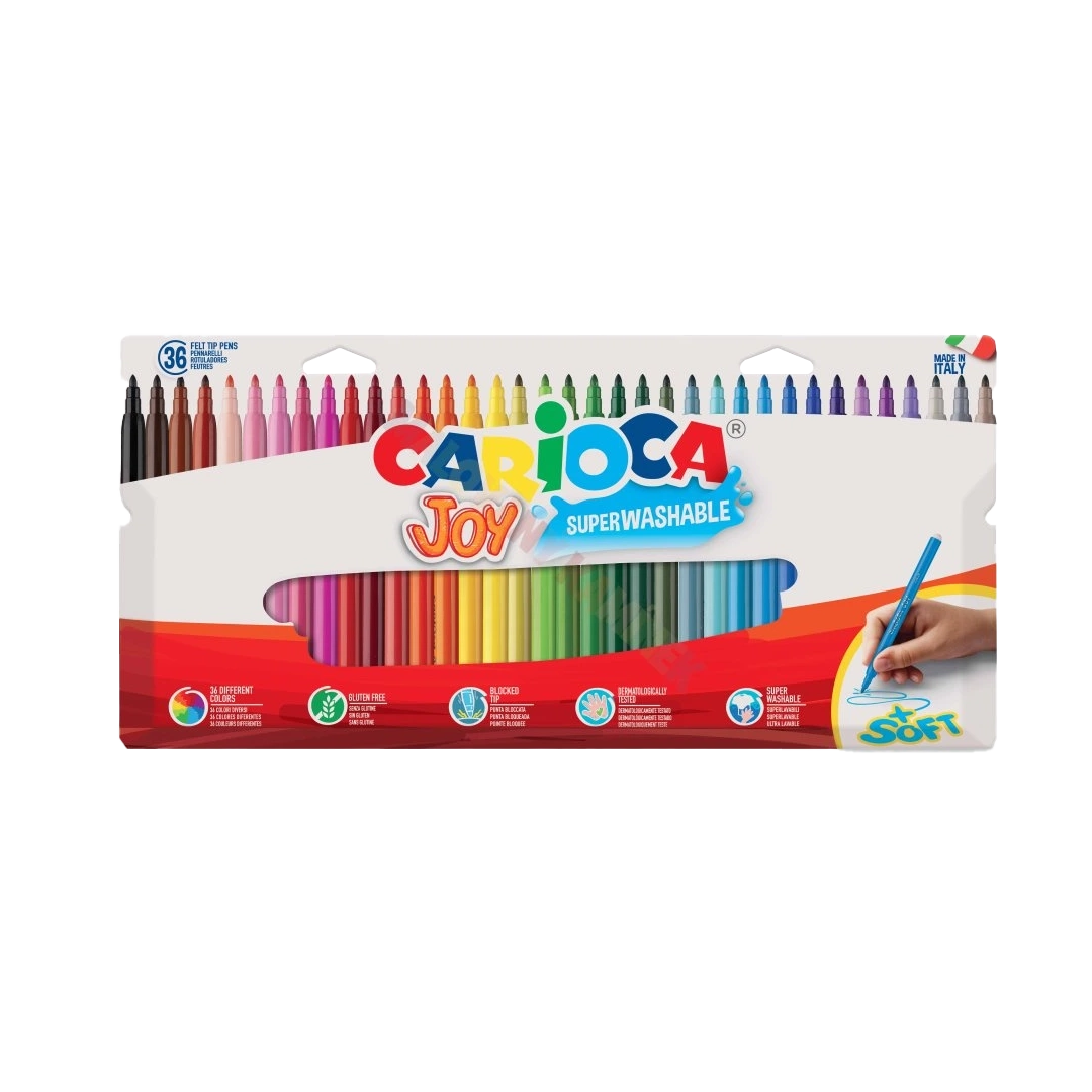 Extra Set of Carioca Joy Felt Tip Pens