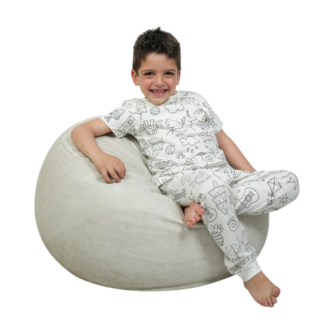 Comikid Pajama Sets for Kids Crew Neck Short Sleeve